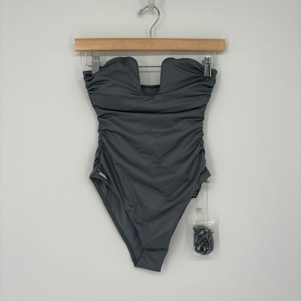 MILLY Ragatta Ruched One-Piece